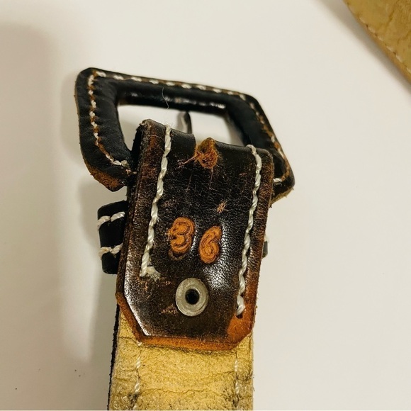 Gorgeous Unisex Belt -- Embroidered Colorful Rainbow Yard - Picture 8 of 9